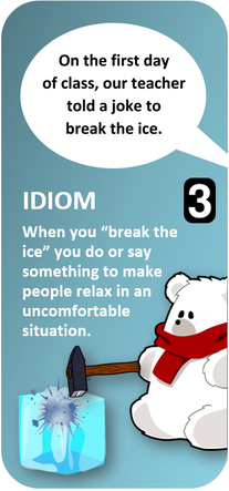 Break the ice idiom meaning - Poem Analysis